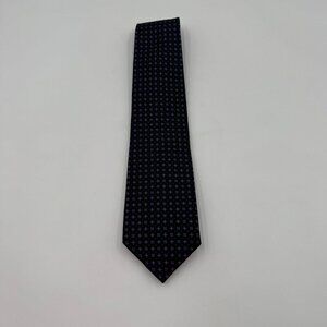 Lauren Ralph Lauren Mens 100% Silk Tie Purple Floral Pattern Hand Finished